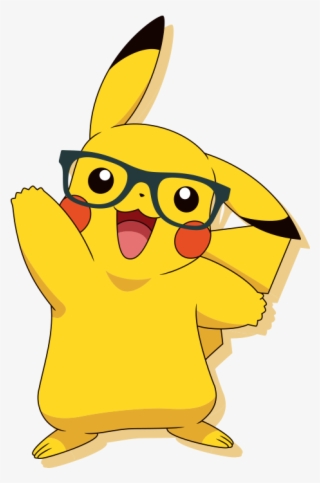 Cute Pikachu, Pokemon Go, Cute Pokemon, Kawaii Drawings, - Pikachu Glasses #8736465