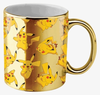 Pikachu Collage Metallic Mug - Pokemon Mug #8736774
