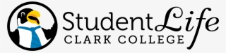 Student Life Logo, In Black, With Oswald The Penguin - Fondart #8736839