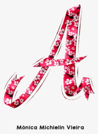 Alfabeto Floral Primavera Flor Sakura Png - Graphic Design #8736841