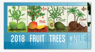 Fruit Trees Of Niue Miniature Sheet - Fruit Trees Of Niue Stamps 2018 #8737513
