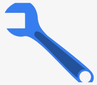 Wrench Clipart Blue #8737637