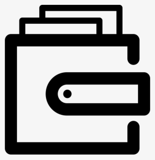 Wallet With Bills Outlined Symbol Comments - Geldbörse Icon #8738896