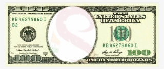 United States One Hundred Hundreddollar Onedollar Bills - Trump Face On Money #8740312