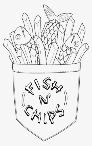 Fnc Pocket - Line Art #8741140