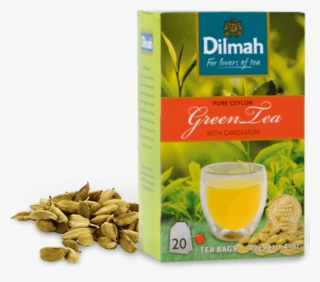 Pure Ceylon Green Tea With Cardamom - Dilmah Green Tea Jasmine #8741142