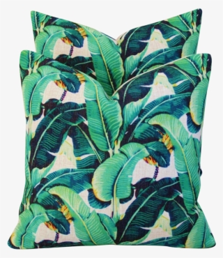 Dorothy Draper-style Banana Leaf Pillows - Banana Leaves Iphone X #8741454