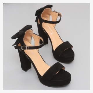 Summer Bowknot Strip Shoes Ladies High Heel Fancy Sandals #8741644