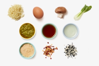 Cilantro Miso Noodles With Soft Boiled Eggs & Sesame - Natural Foods #8741852