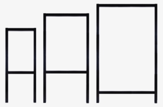 Sign Frames Ready To Go - Parallel #8742767