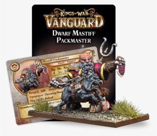 Younger Dwarfs Often Mock Packmasters For Work They - Card Kings Of War Vanguard Dwarf #8745196
