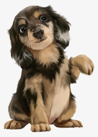 Cute Sticker - Собака И Кот На Прозрачном Фоне #8745480