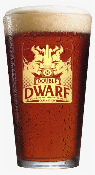 Double Dwarf - Pint Glass Of Beer #8745490