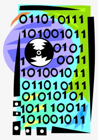 Vector Illustration Of Information Technology Digital - Poster #8745578