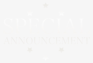 Special-announcement - Star #8745954