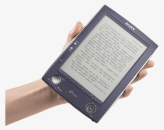 Free Png Download Sony E-book In Hand Png Images Background - Plastic Logic E Reader #8746124