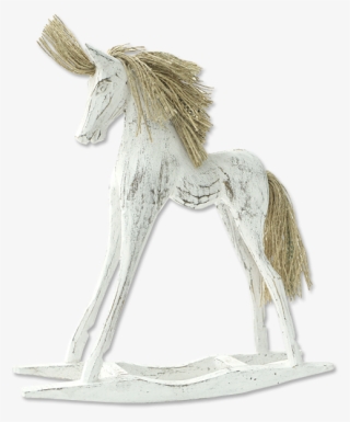 White Horse, Rocking, Small - Stallion #8746248