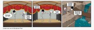 Selfish Stickman - Storyboard #8747918