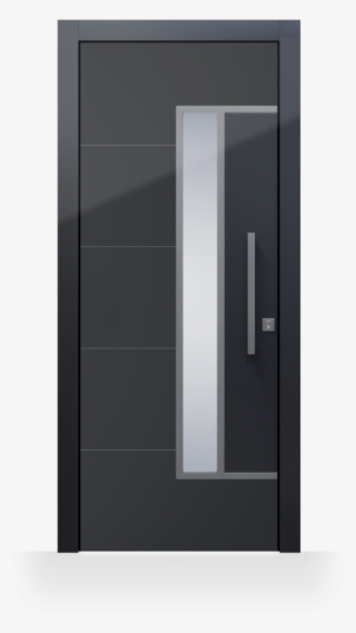 Pianura 2 Shown In Anthracite - Sliding Door - Free Transparent PNG ...