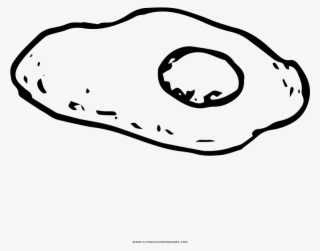 Omelette Coloring Page - Line Art #8748646