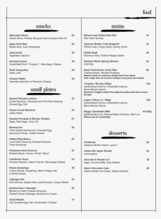 Menu - Document #8748714