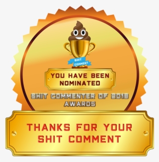 Https - //cdn - Steemitimages - Shit Comment Nomination - Golden Stamp Png Free #8750038
