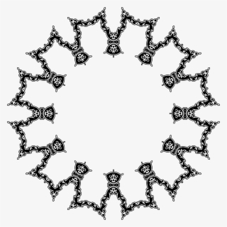 This Free Icons Png Design Of Art Deco Frame 25 - Circle Frame Tribal Png #8750526