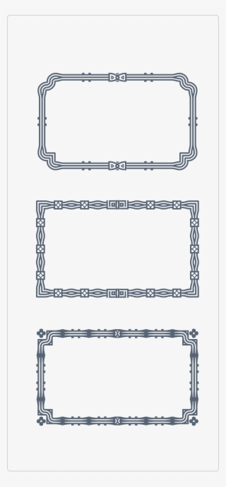 Create Customized Frames By Mixing The 600 Vector Parts - Diagram #8750733