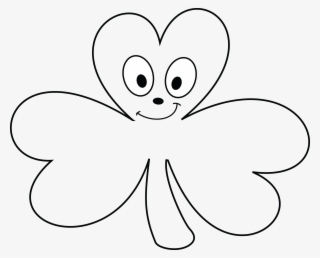 Monkey Clipart Black And White Images - Shamrock #8750852