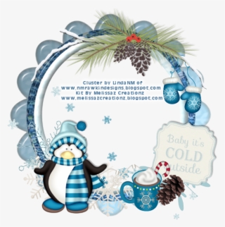 Snow Much Fun Cluster Frames - Christmas Ornament #8751008