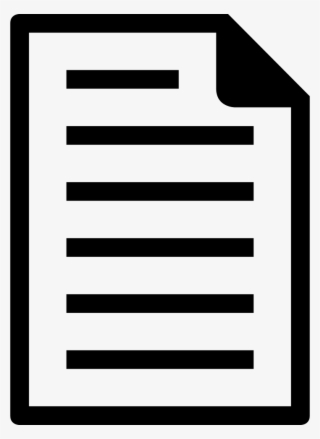 File Interface Symbol Of Text Paper Sheet Comments - Icono Hoja De Papel #8751997
