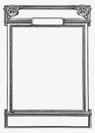 Dramatic Frame - Line Art #8752061