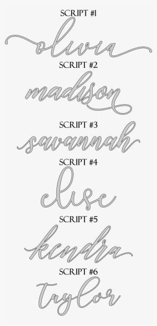 Acrylic With Gold Foil Place Cards - Calligraphy #8752798