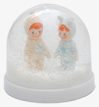 Lapin And Me Woodland Dolls Snow Globe - Snow #8753041