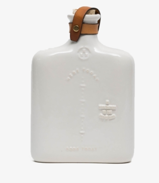 Ceramic Cork Top Flask - Coin Purse #8753142