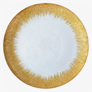 Gold Foil Glass Charger - Circle #8753463 Gold Foil Glass Charger - Circle #8753463