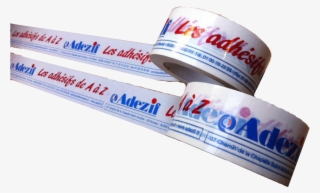 Printed Adhesive Tape With 2 Colours Printed Adhesive - Label #8754299