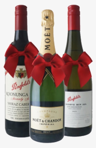 Shorty's Liquor Red Bow - Wine Bottle #8754556