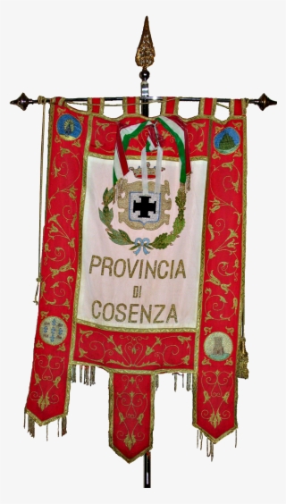 Provincia Di Cosenza-gonfalone - Gonfalone Cosenza #8754649