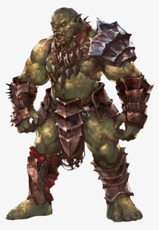 Orc - Pathfinder Orc Barbarian #8754926
