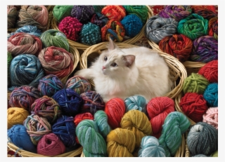 Fur Ball - Cat With Yarn #8755125