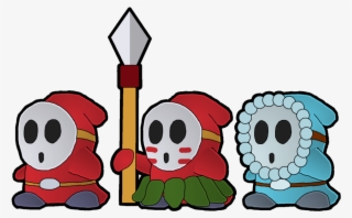 Shy Guy Paper Mario #8755254