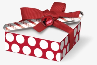 Red Bold Dot Holiday Sticky Stack With Pen - Wrapping Paper #8755688