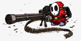 View Samegoogleiqdbsaucenao Psycho Shy Guy , - Shy Guy With Gun #8755913