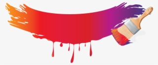 Paint Brush Orange Free #8757012