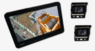 Hoistcam Monitor With Two Wired Cameras - Tablet Computer #8757795