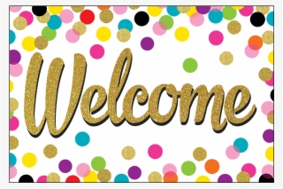 Tcr8894 Confetti Welcome Postcards Image - Teacher Created Resources Confetti #8757865