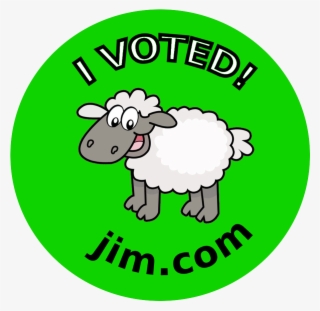 "i Voted" Stickers Please Distribute - Sheep #8758276 "i Voted" Stickers Please Distribute - Sheep #8758276
