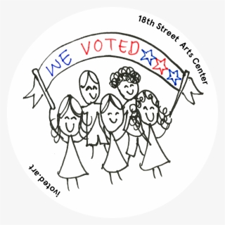 I Voted Sticker Sarah - Canada National Parks Logo Png #8758350