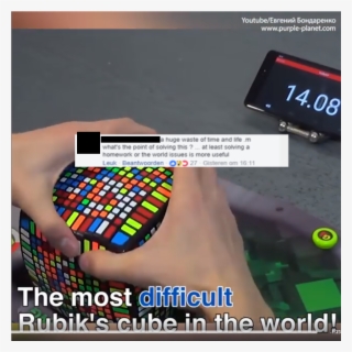 Rubik's Cube Is Easy Tbh #8758639